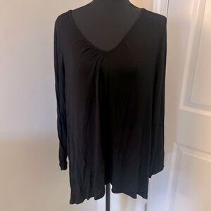 Torrid Women’s Plus Size 1 Black Long Sleeve Going Out Top